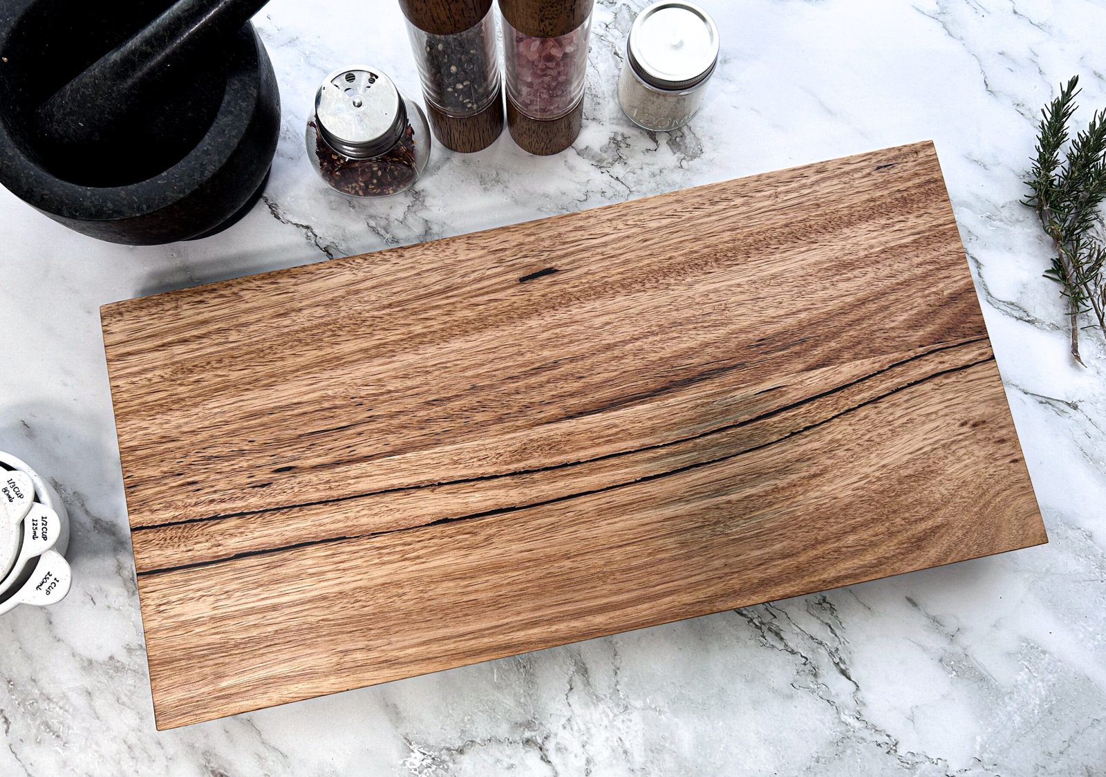 Second image of Large Tassmanian Oak Chopping/Serving Board Made to Order
